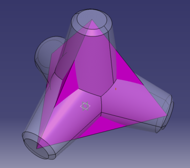 テトラポッドを作ってみよう　その１　３Dモデリング　　正四面体